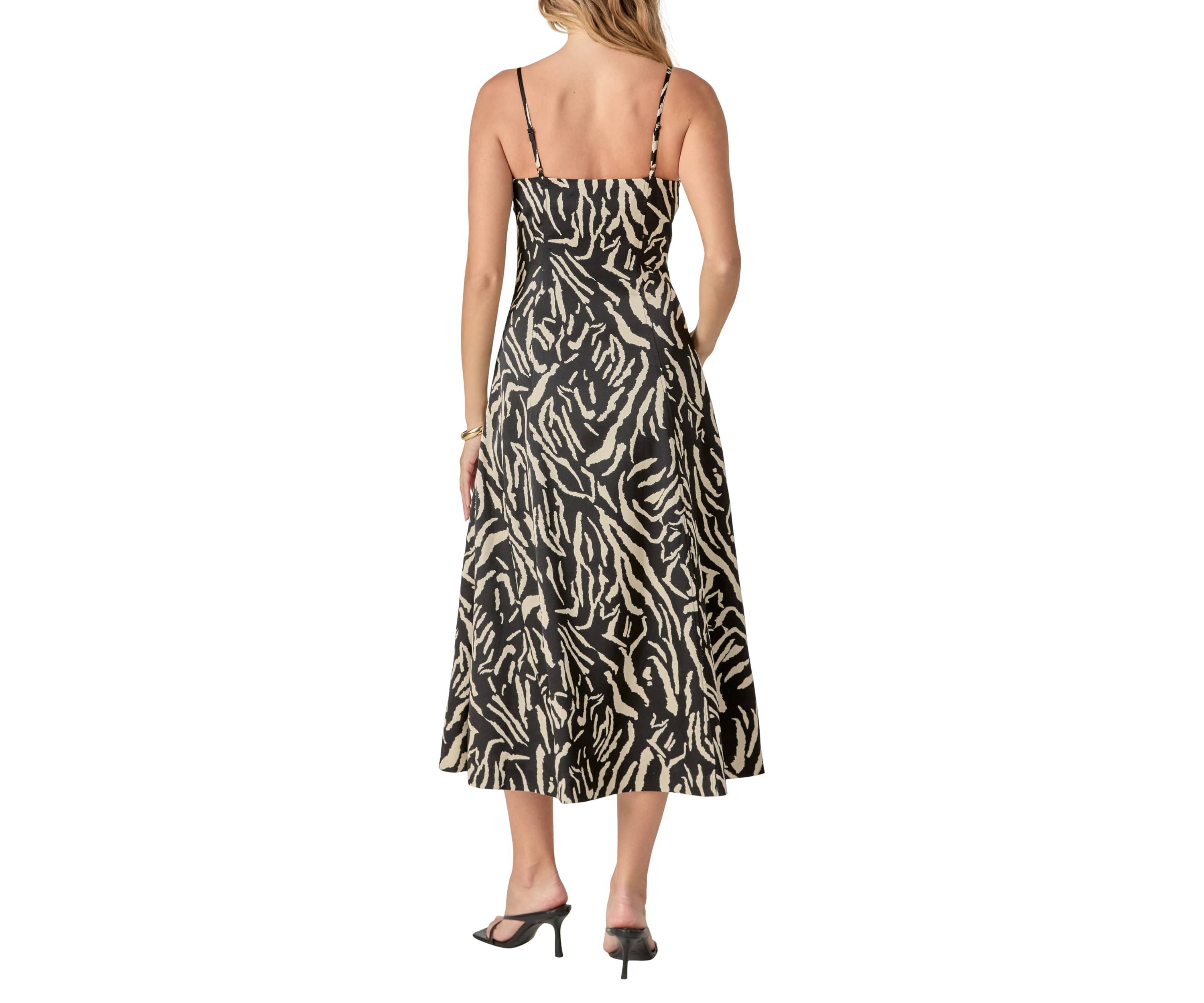 Animal Print Midi Dress
