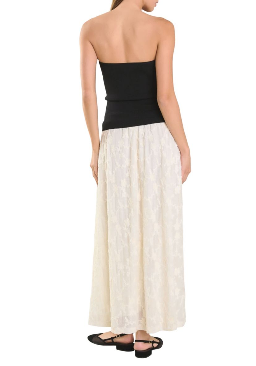 Strapless Knit Top