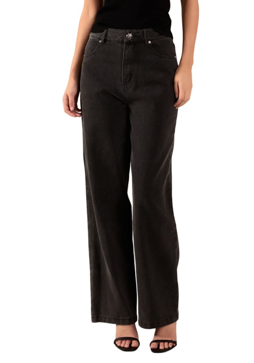 Wide Leg High Waisted Jeans