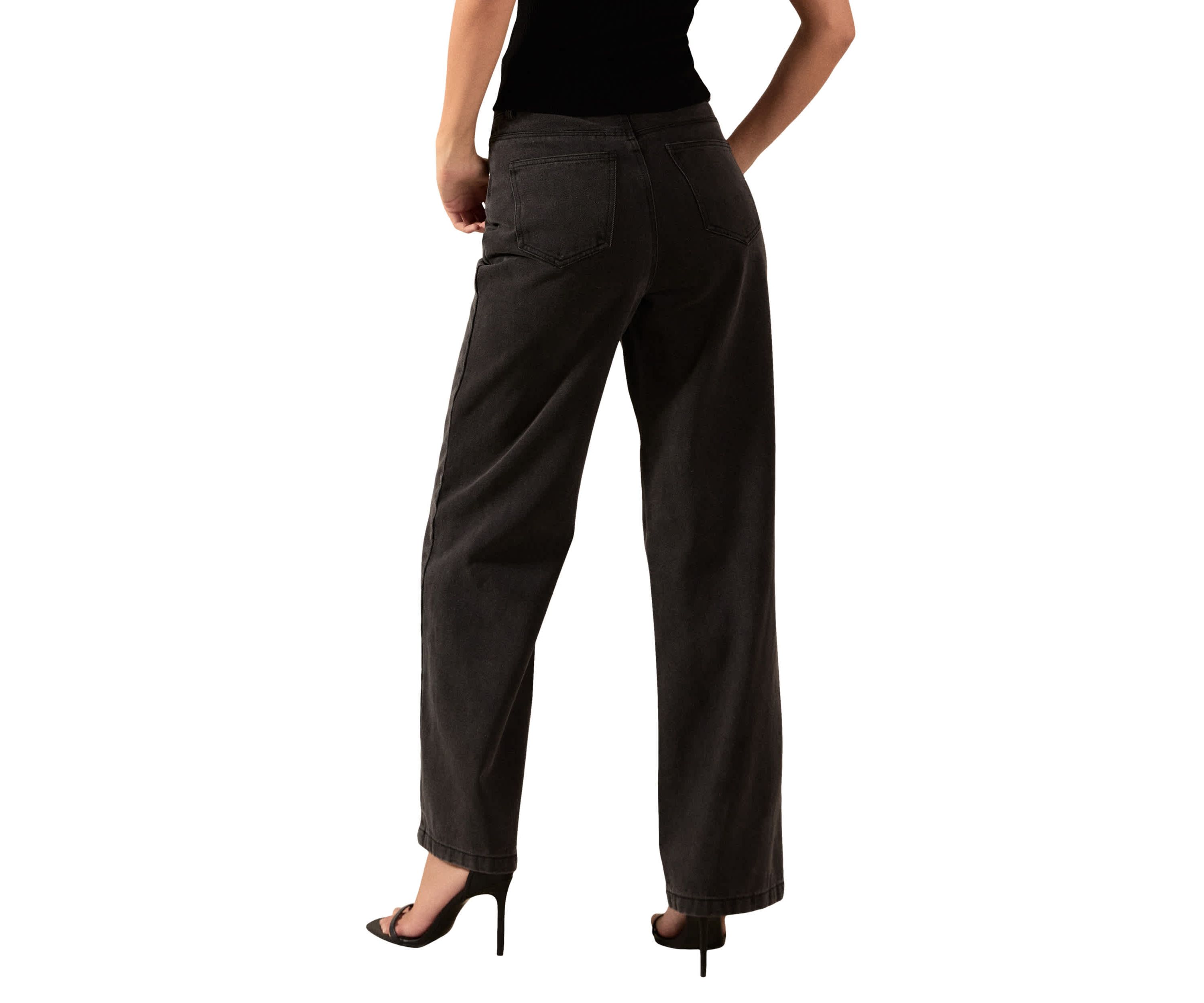 Wide Leg High Waisted Jeans