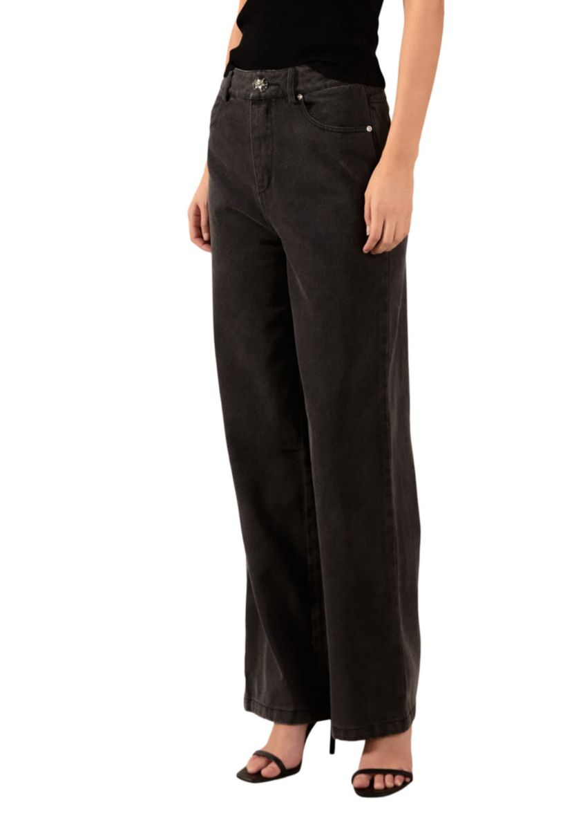 Wide Leg High Waisted Jeans
