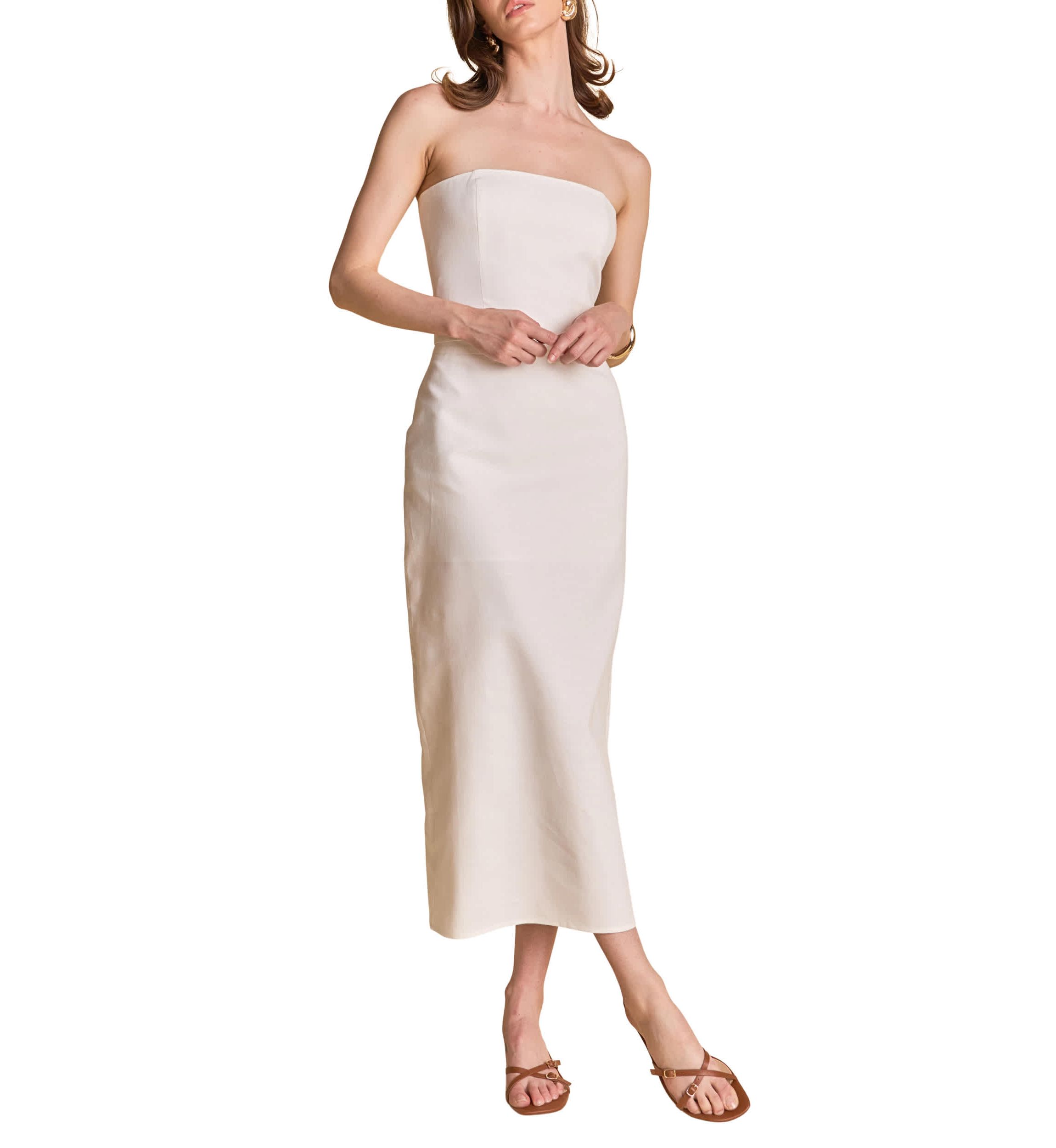 Linen Maxi Skirt