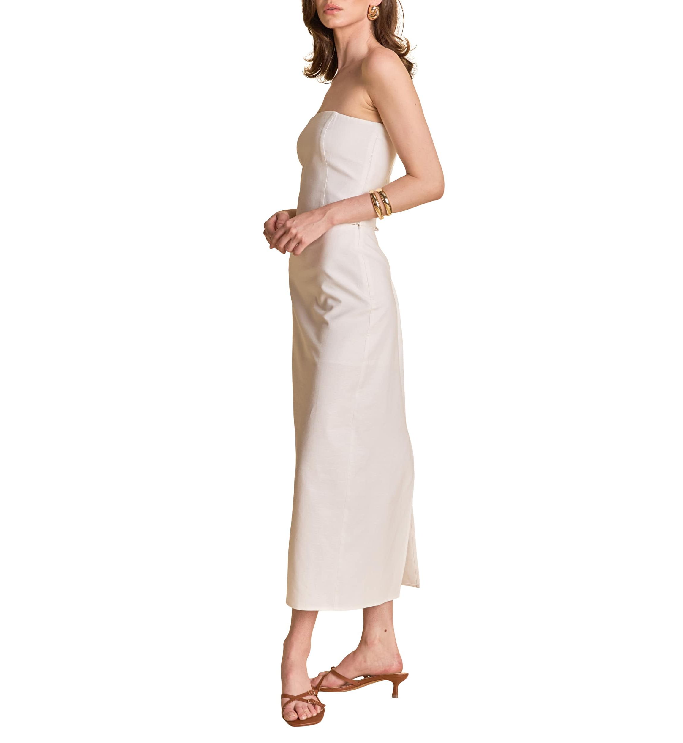 Linen Maxi Skirt