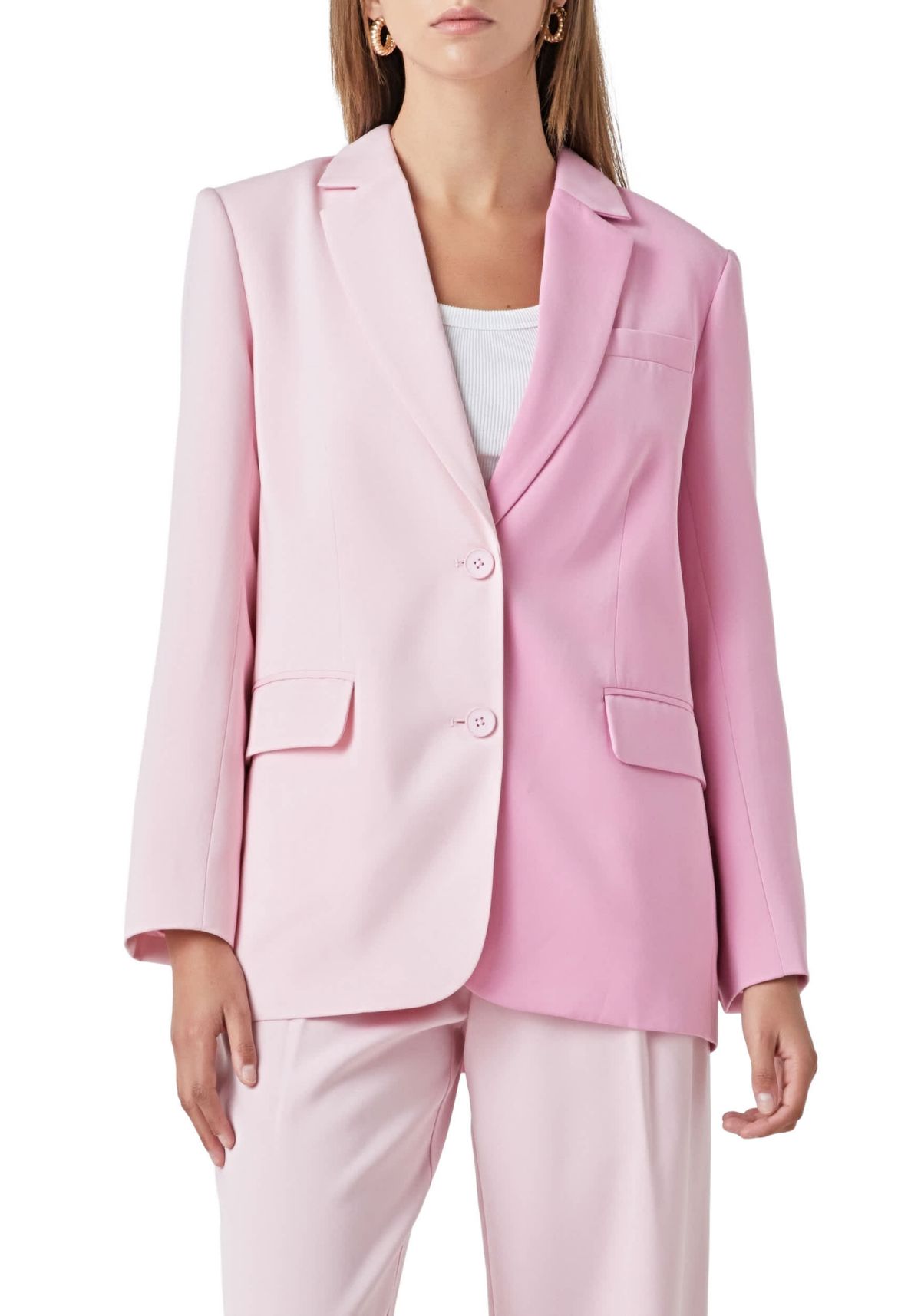 Colorblock Blazer