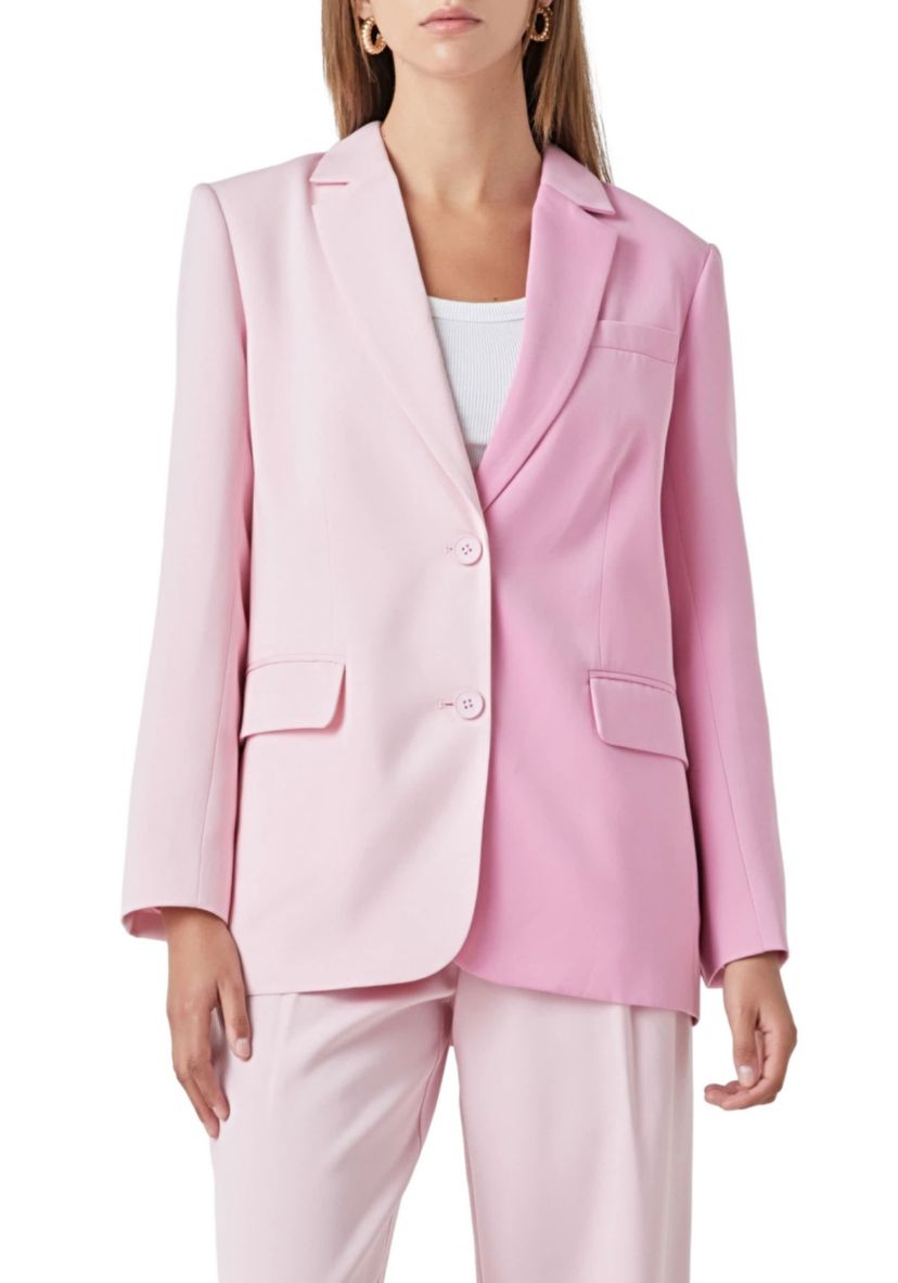Colorblock Blazer