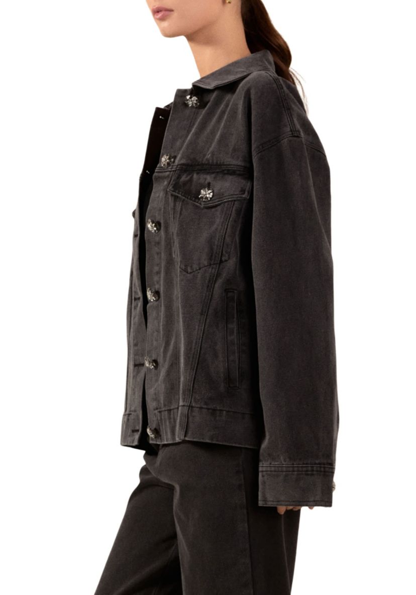 Denim Jacket with Pockets
