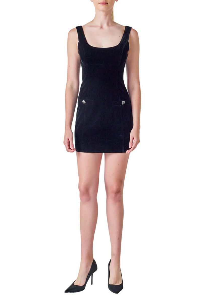 Velvet Mini Dress