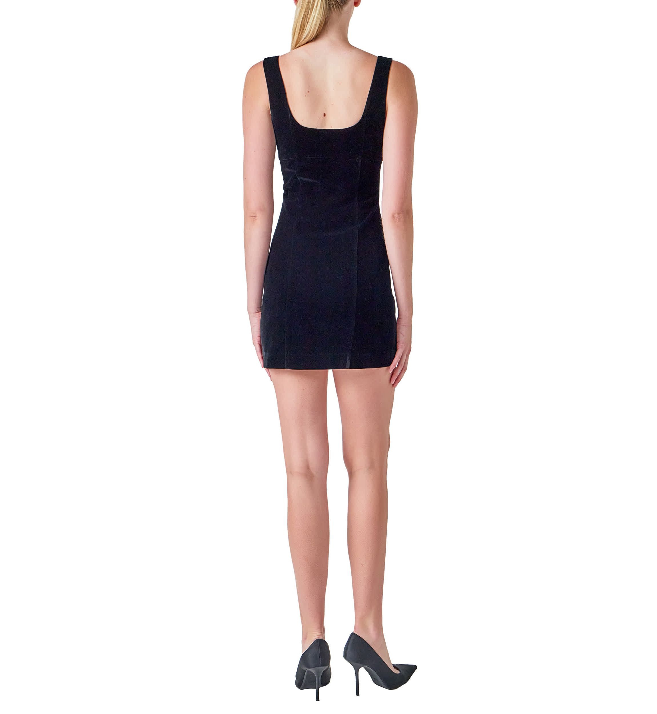 Velvet Mini Dress