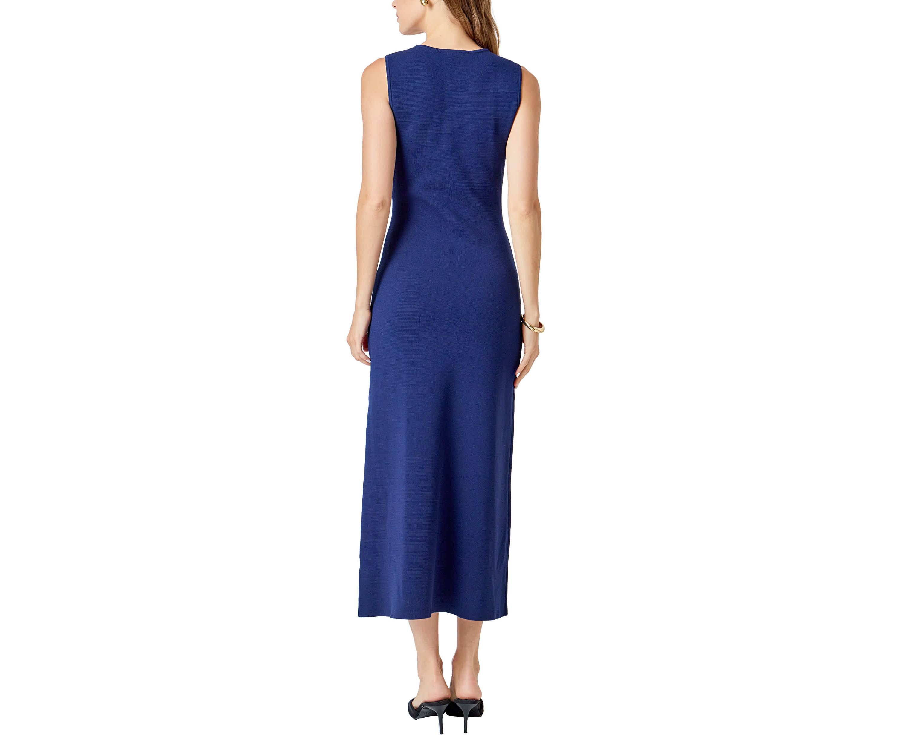 Knit Sleeveless Midi Dress