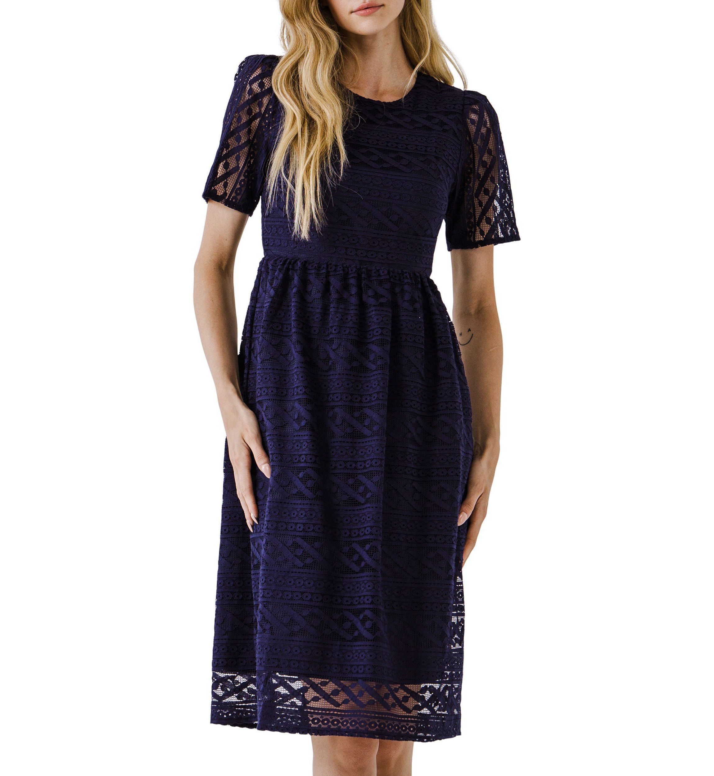 Lace Midi Dress