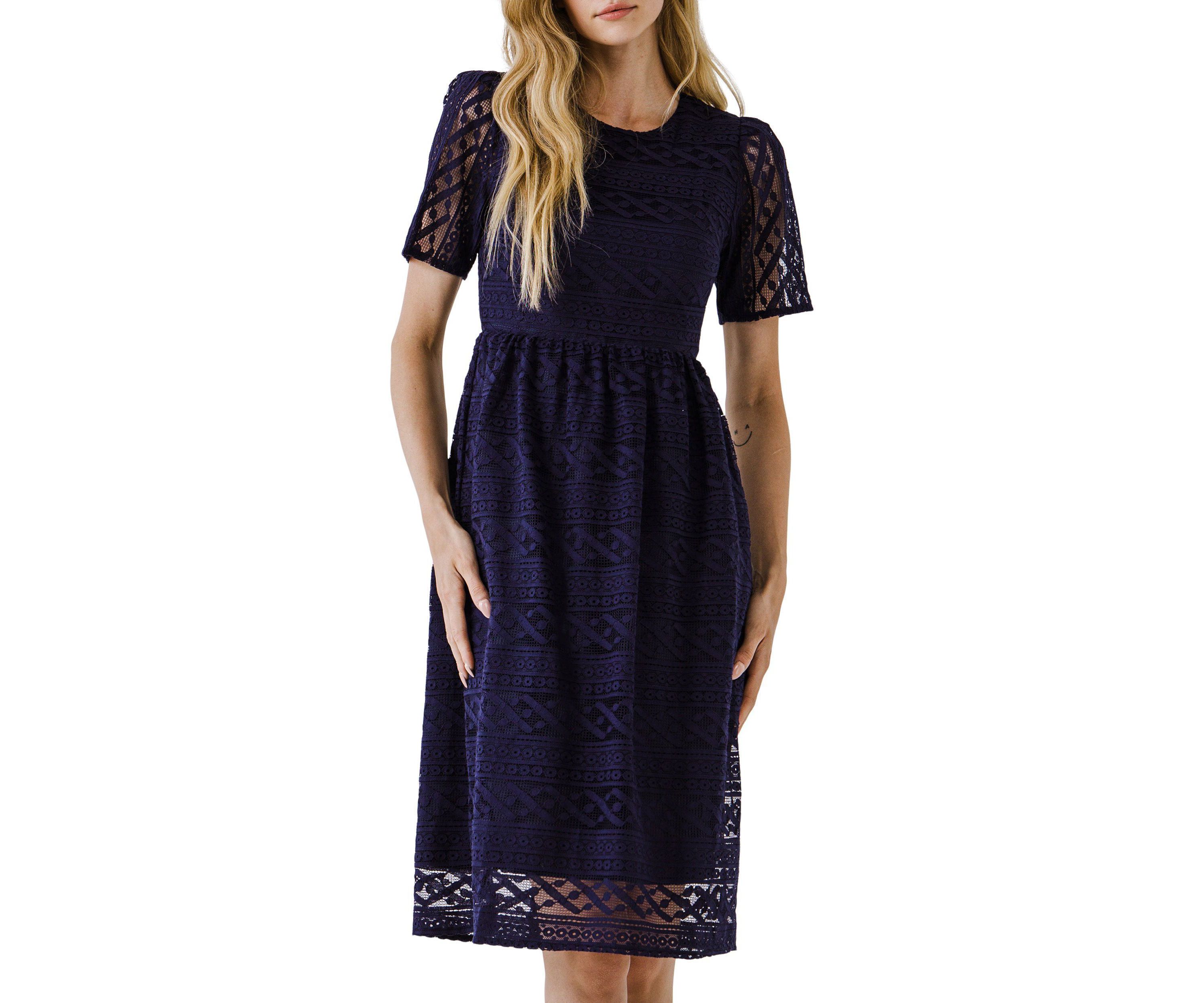Lace Midi Dress