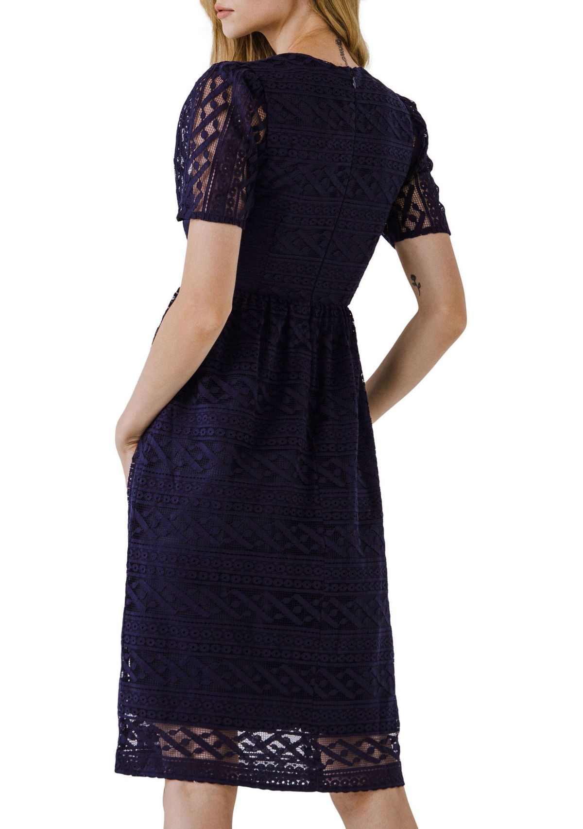 Lace Midi Dress