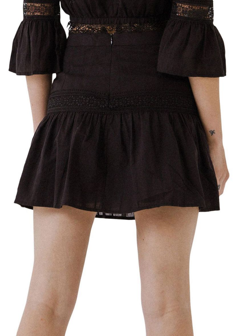 Flared Mini Skirt