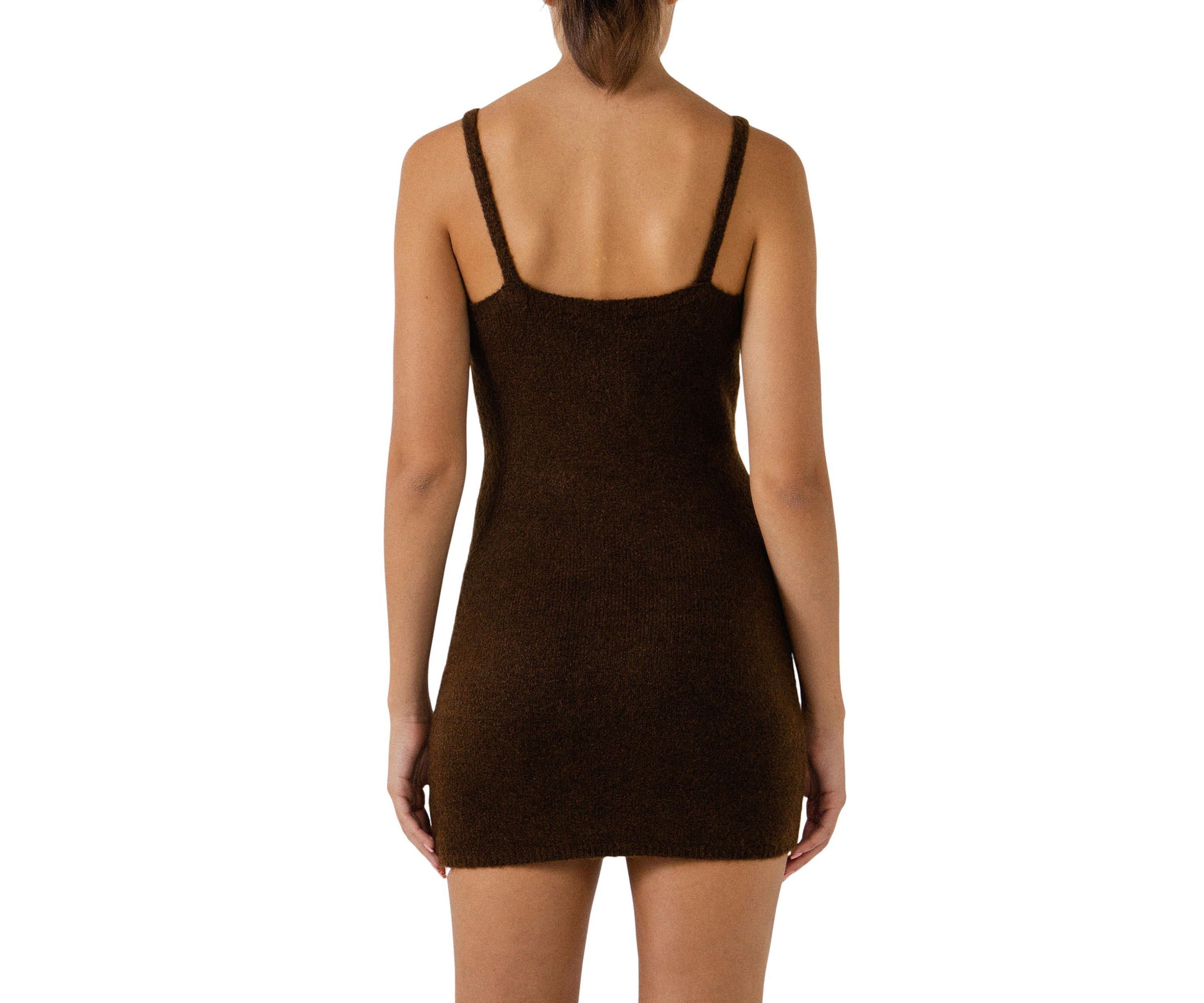 Knit Mini Dress