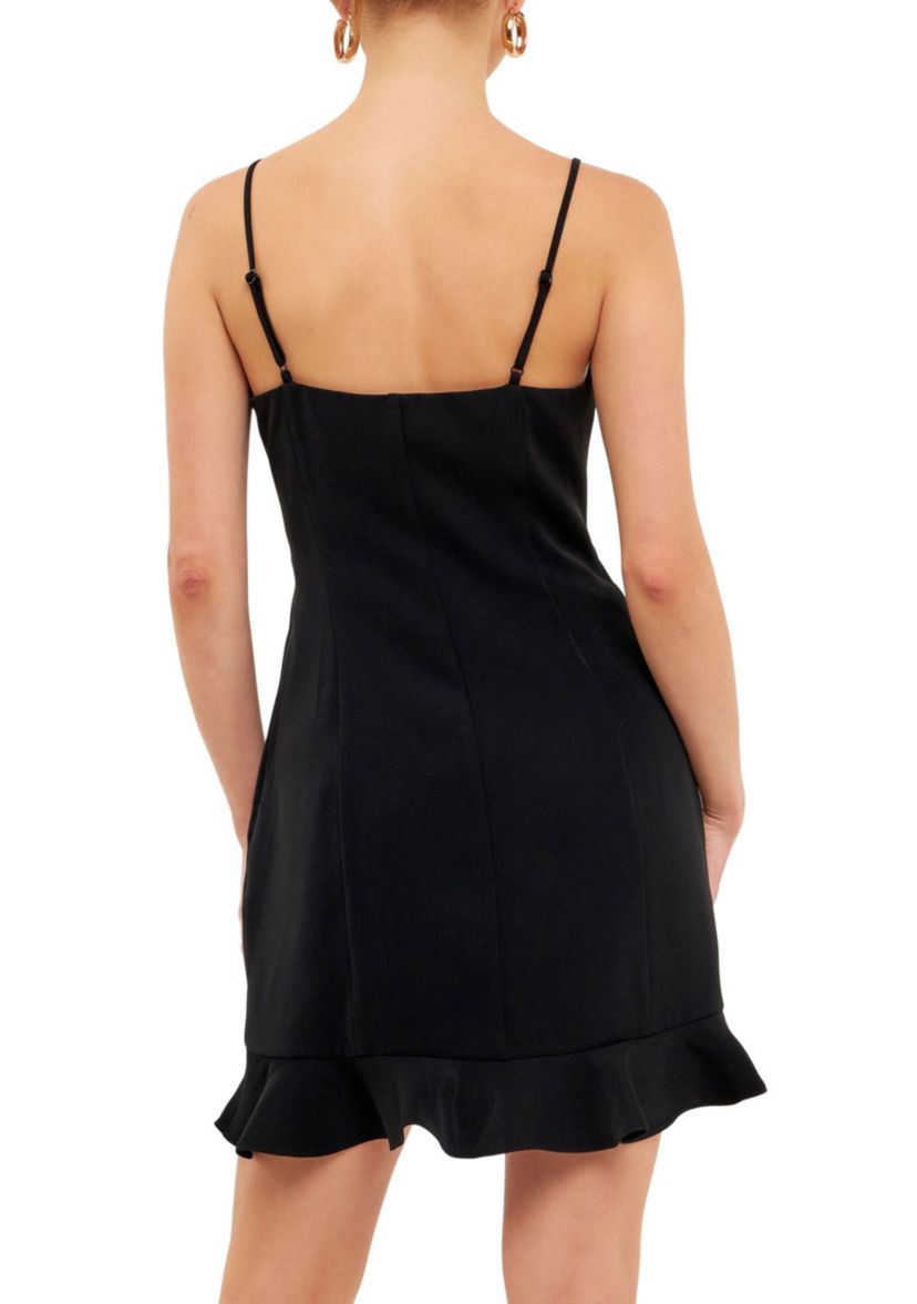 Ruffled Mini Dress