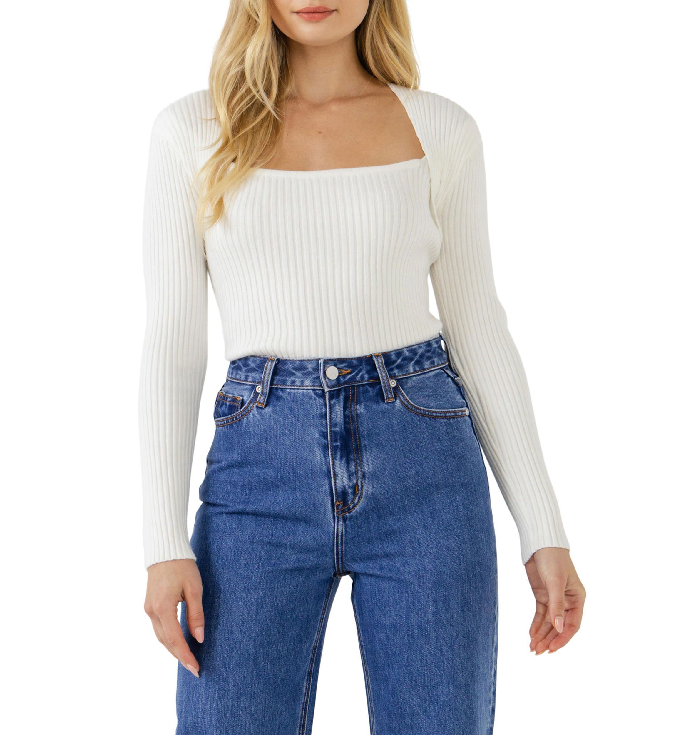 Fitted Knit Top
