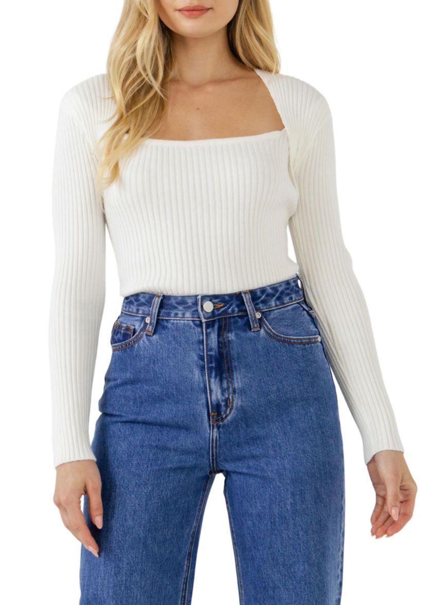Fitted Knit Top