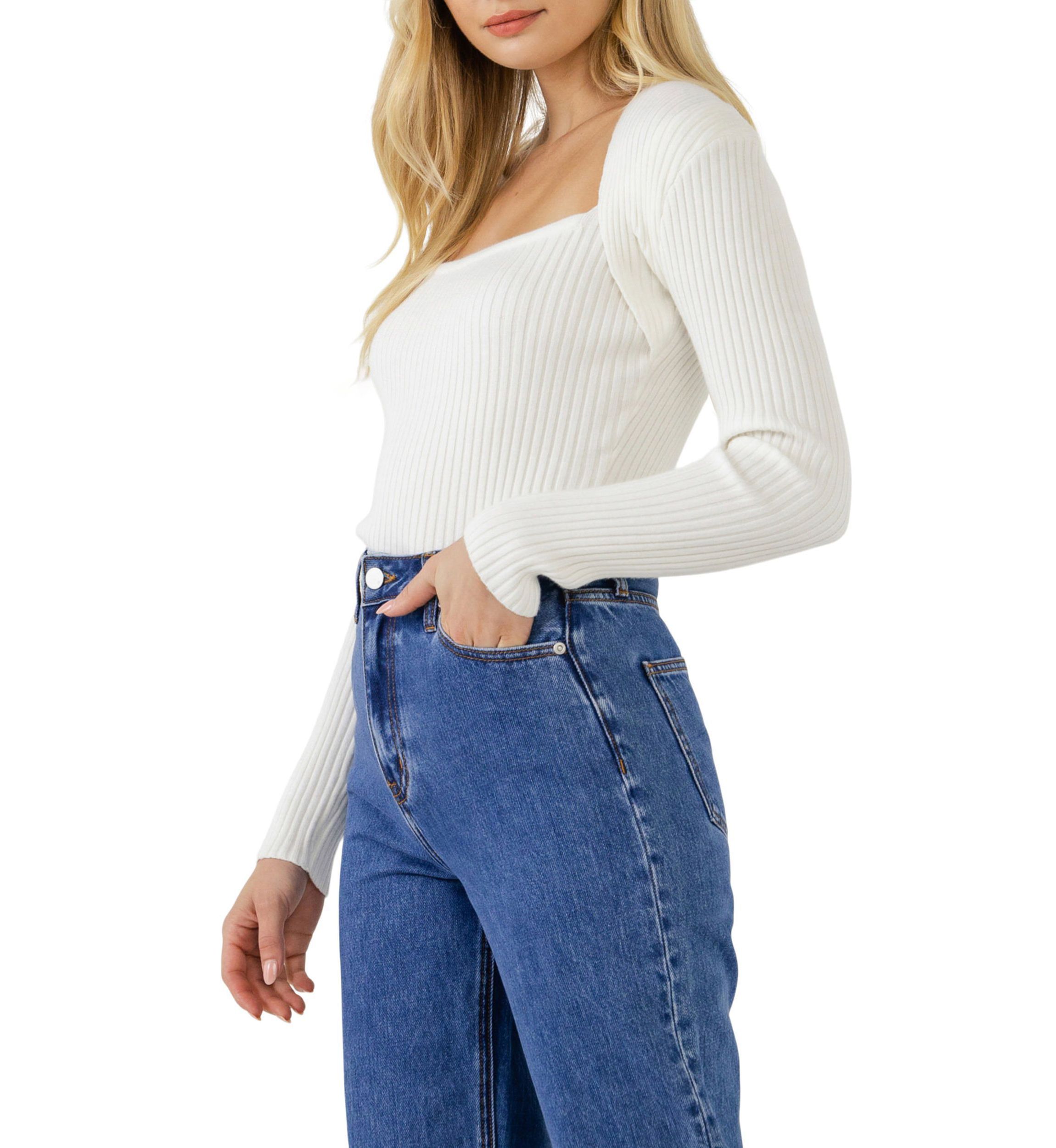 Fitted Knit Top