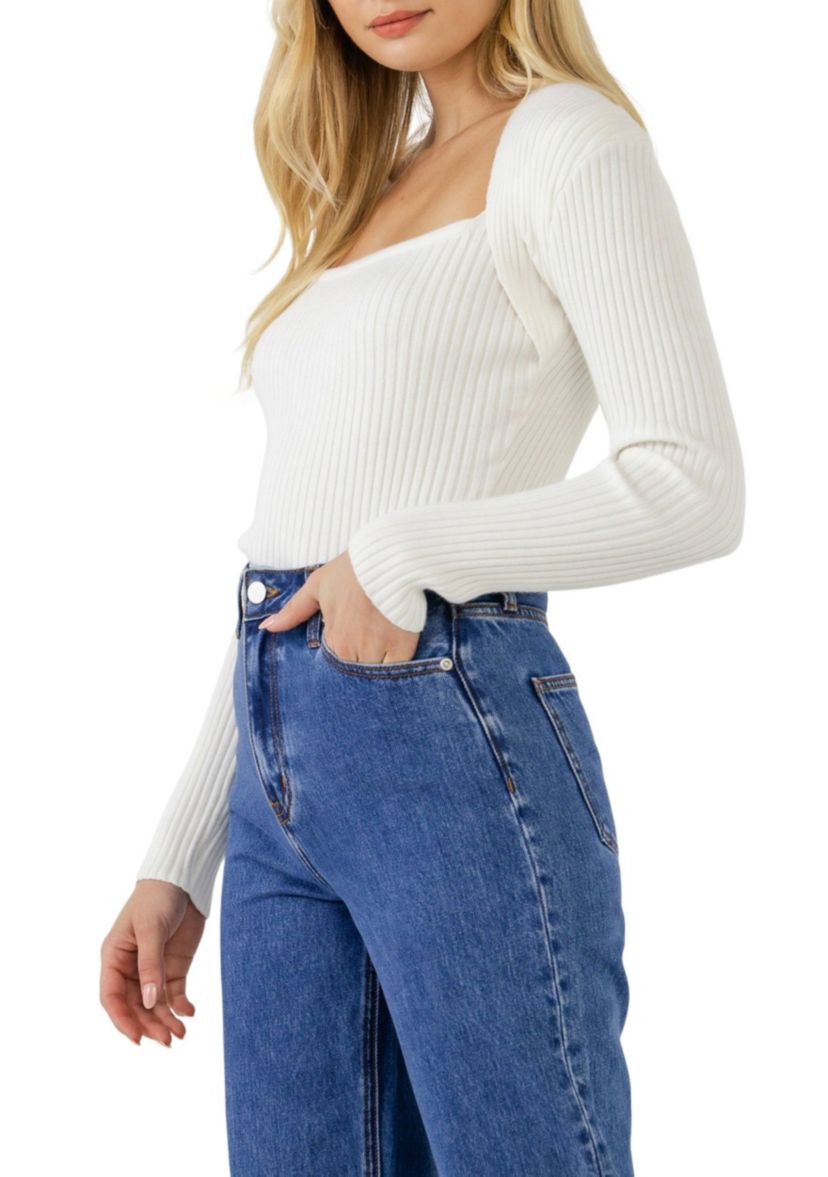 Fitted Knit Top