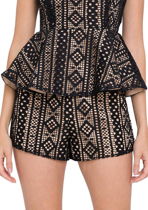 Allover Lace Shorts