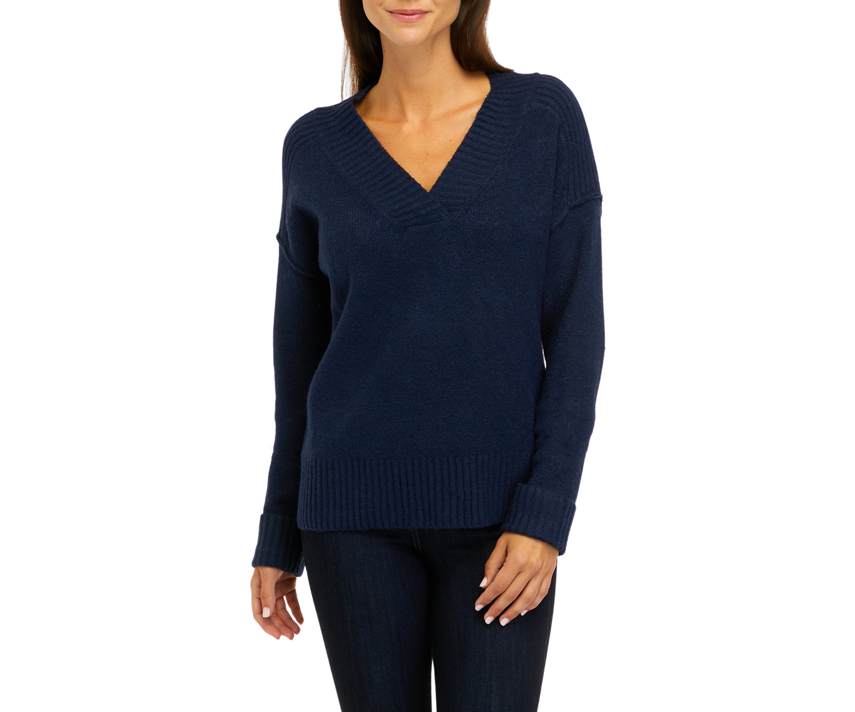 Womens V-Neck Sweater