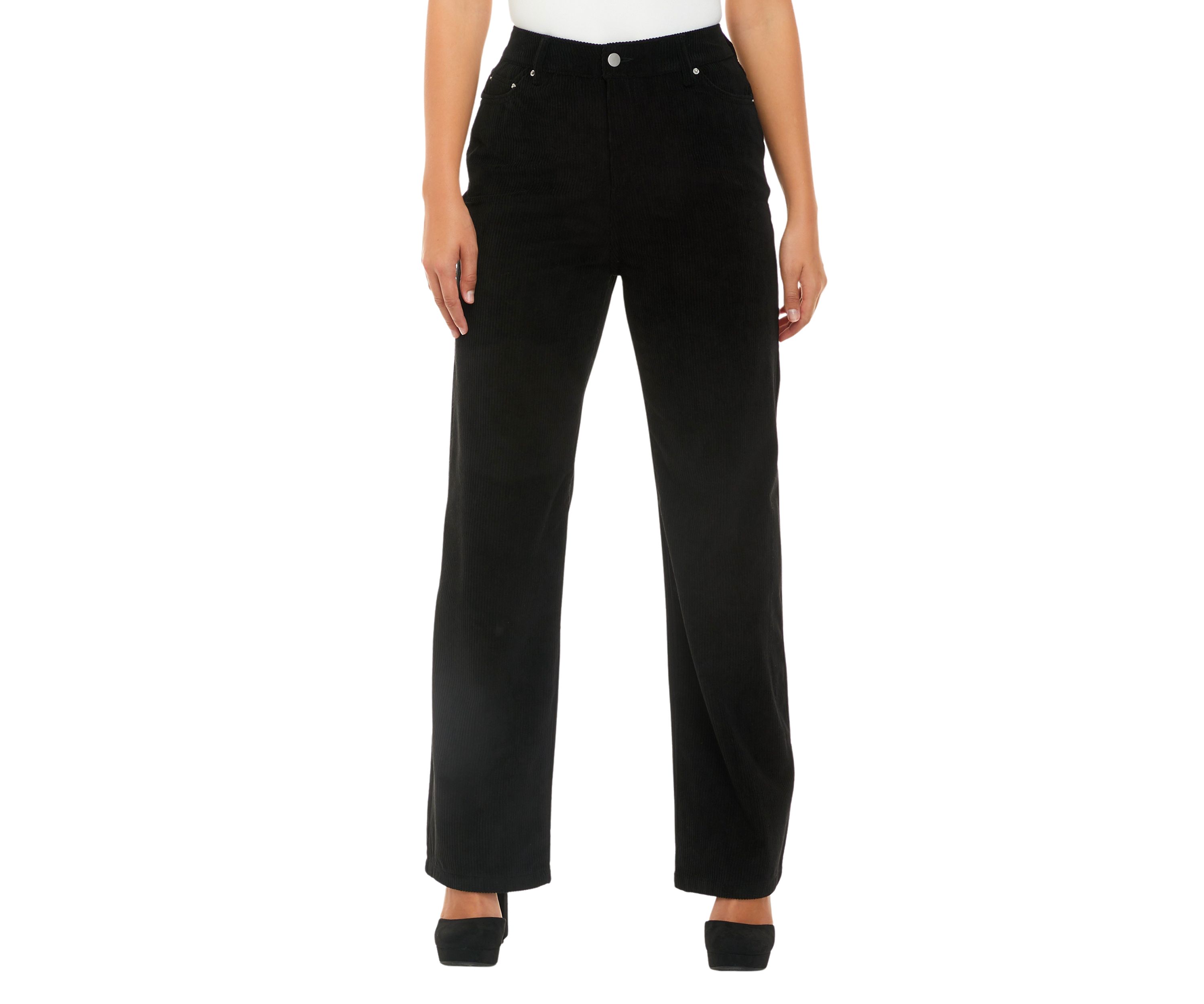 Juniors Straight Leg Corduroy Pants
