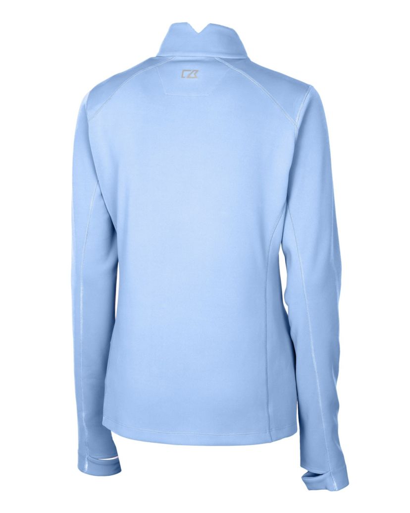 Cutter & Buck Traverse Stretch Eco Quarter Zip Womens Pullover
