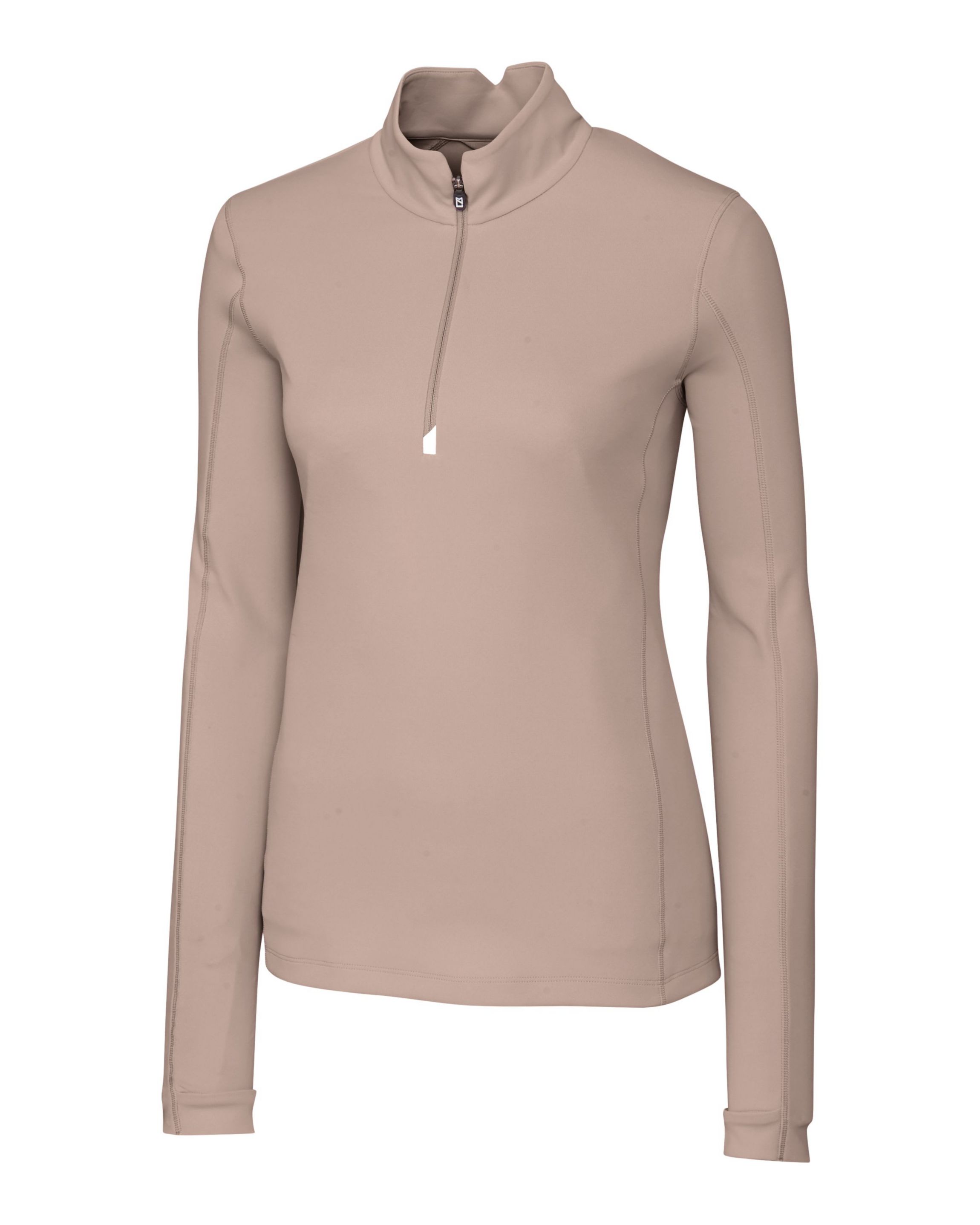 Cutter & Buck Traverse Stretch Eco Quarter Zip Womens Pullover