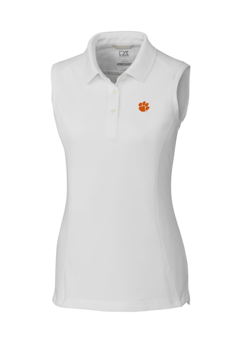NCAA Clemson Tigers Advantage Sleeveless Polo