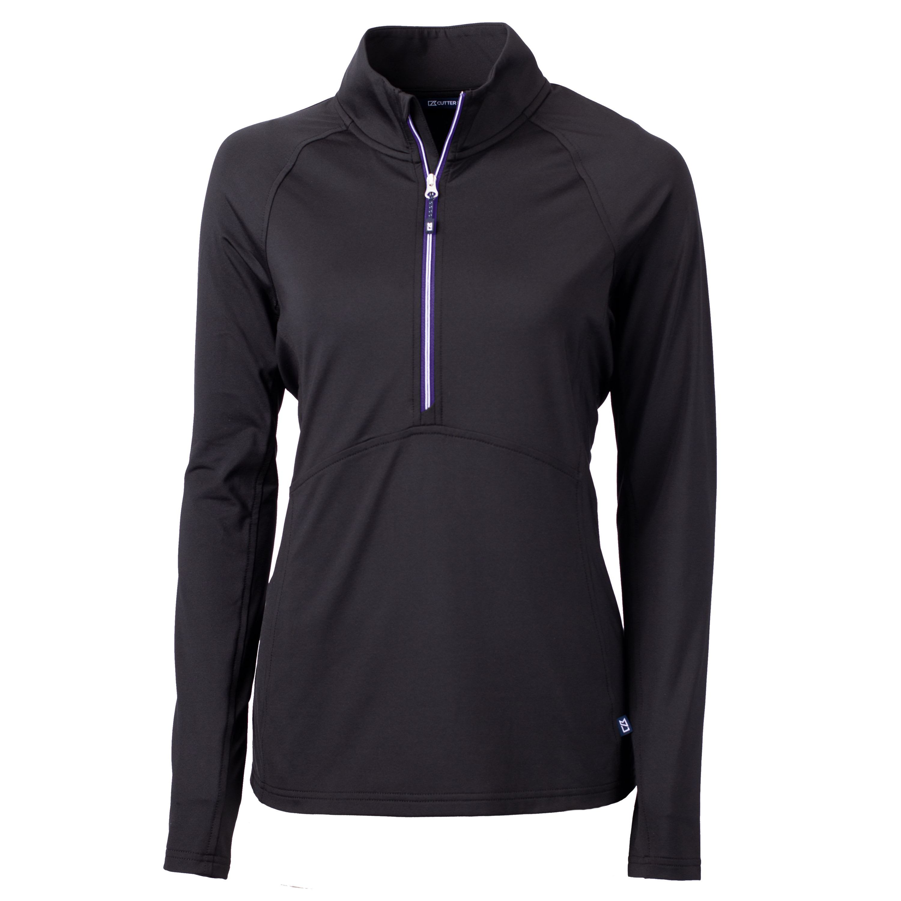 Cutter & Buck Adapt Eco Knit Stretch Recycled Womens Half Zip Pullover