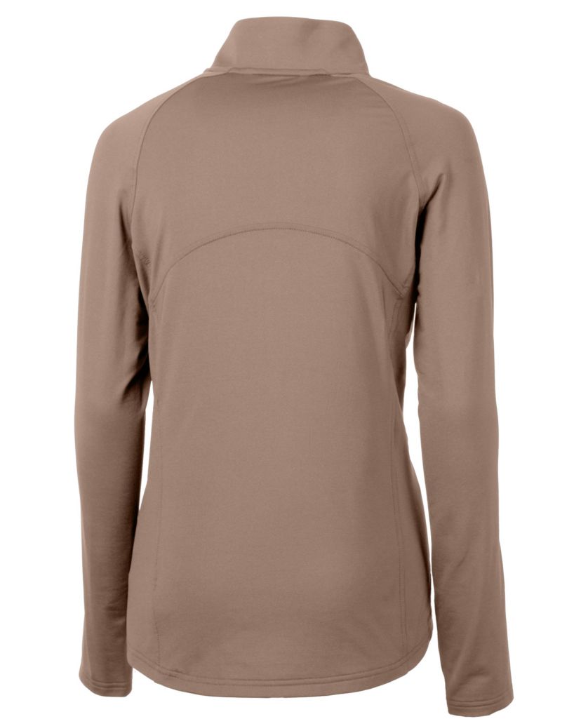 Cutter & Buck Adapt Eco Knit Stretch Recycled Womens Half Zip Pullover