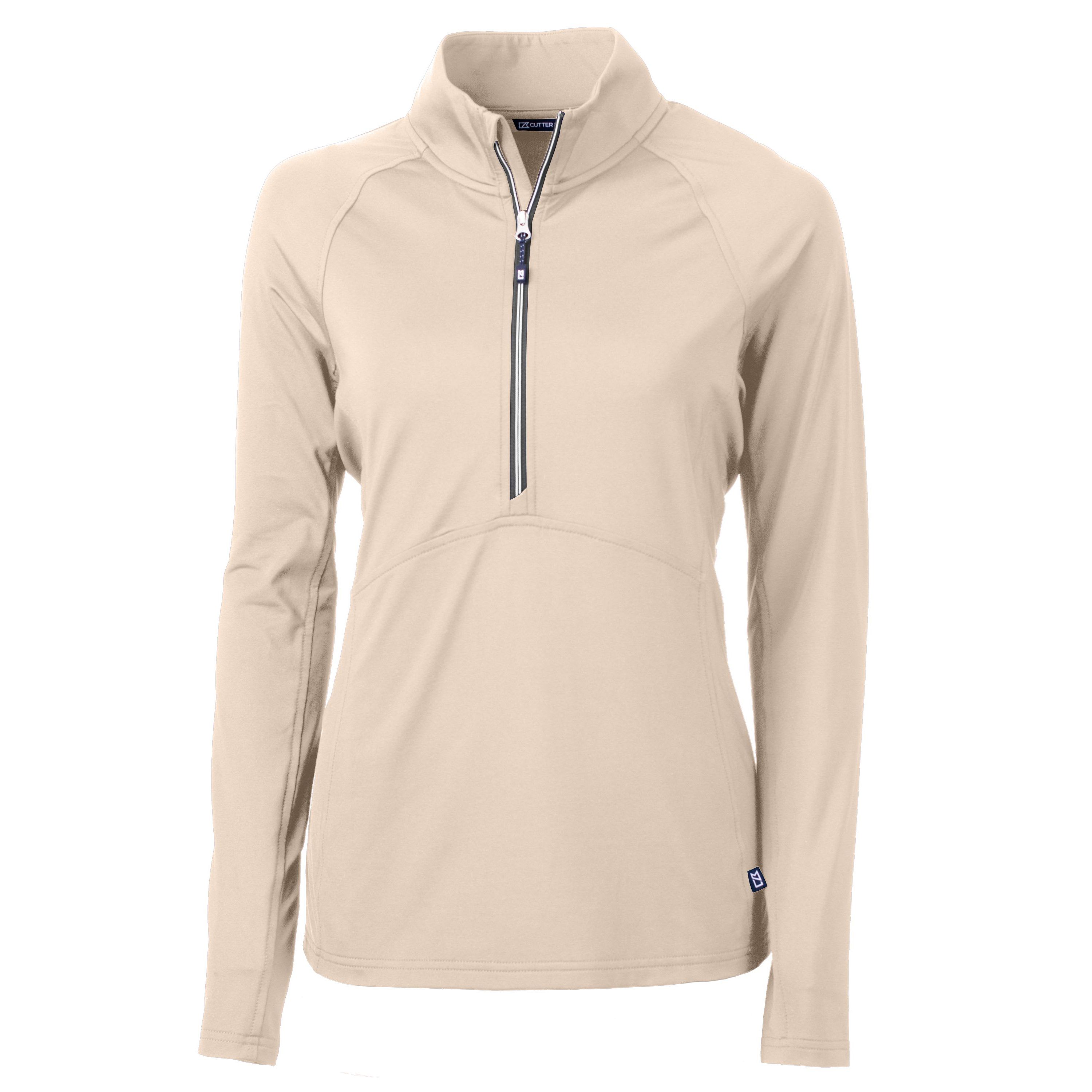 Cutter & Buck Adapt Eco Knit Stretch Recycled Womens Half Zip Pullover