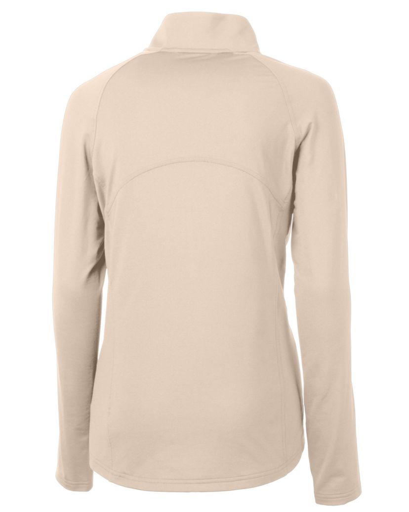 Cutter & Buck Adapt Eco Knit Stretch Recycled Womens Half Zip Pullover