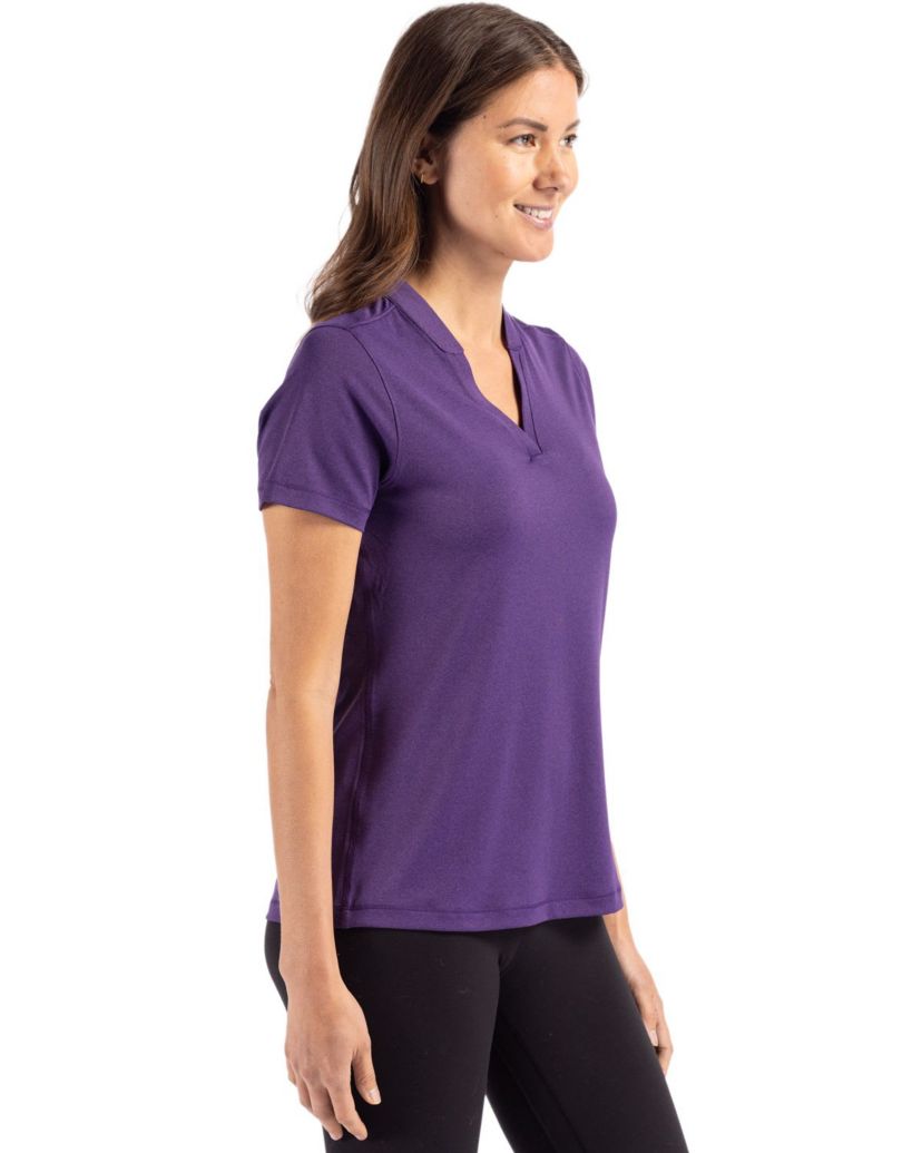 Cutter & Buck Forge Heathered Stretch Womens Blade Top