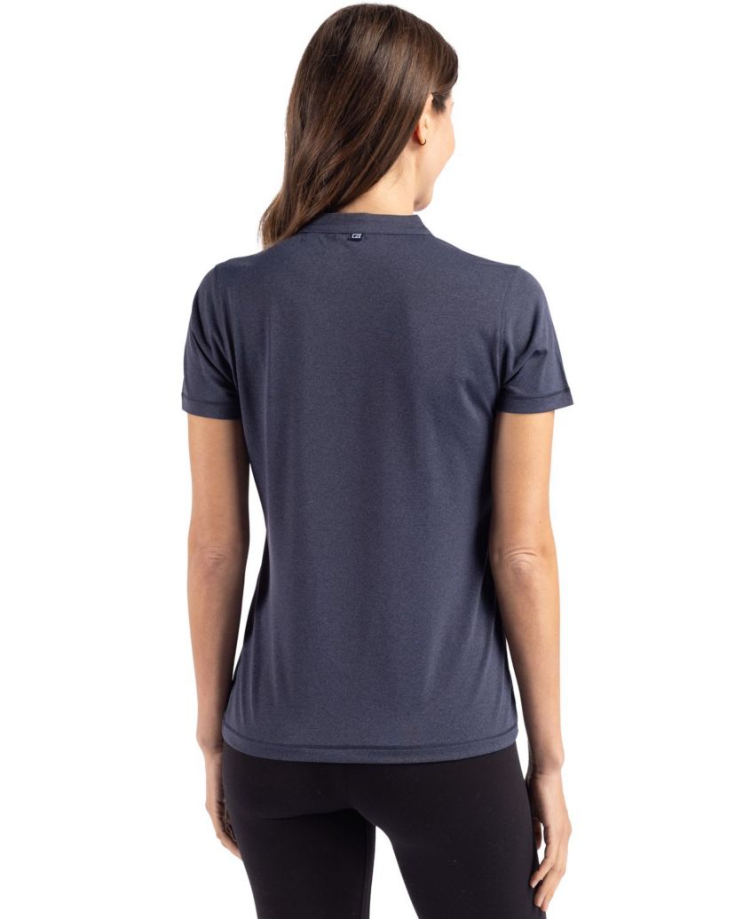 Cutter & Buck Forge Heathered Stretch Womens Blade Top