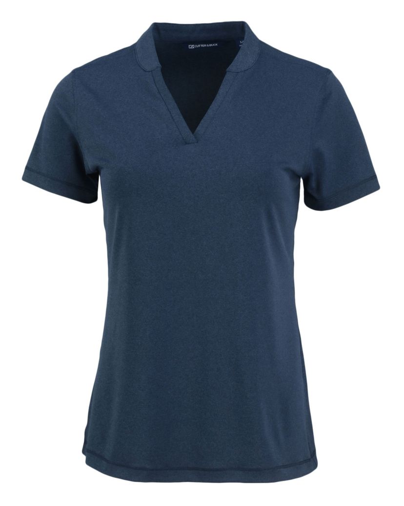 Cutter & Buck Forge Heathered Stretch Womens Blade Top