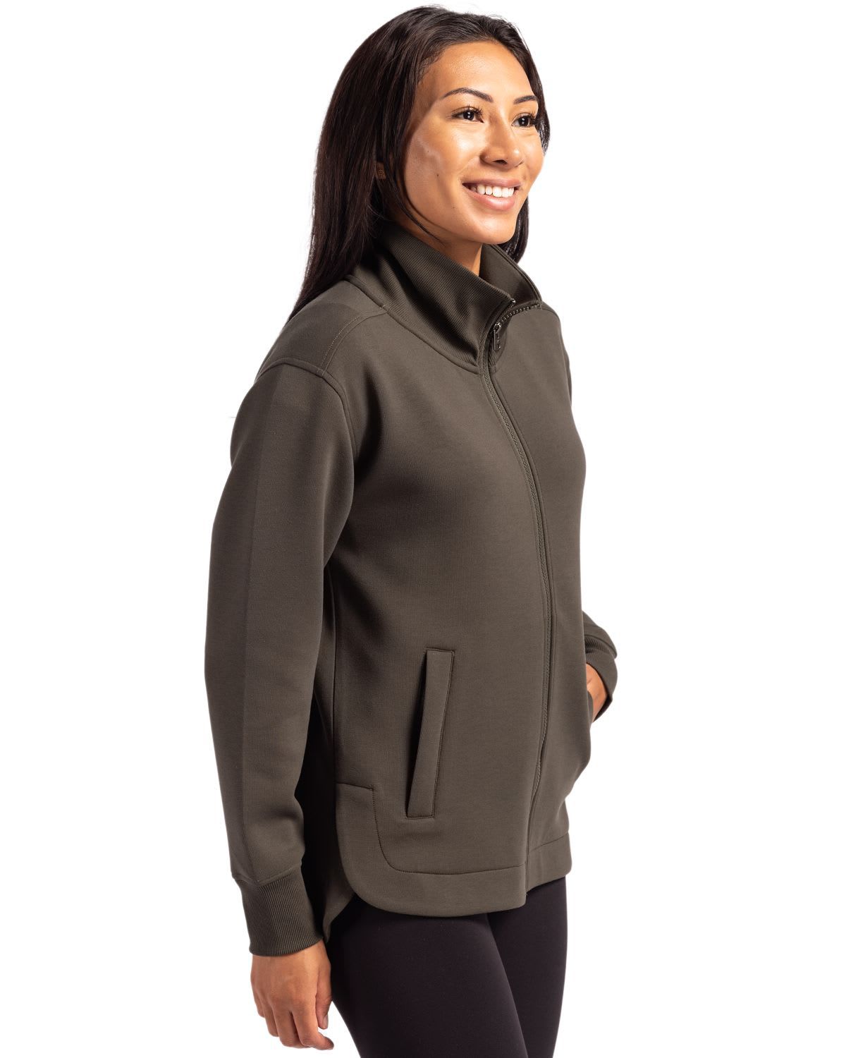 Cutter & Buck Roam Eco Full Zip Recycled Womens Jacket