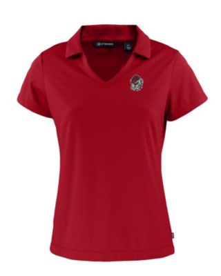 Women's Houston Astros Cutter & Buck Navy Daybreak Eco Recycled V-Neck Polo