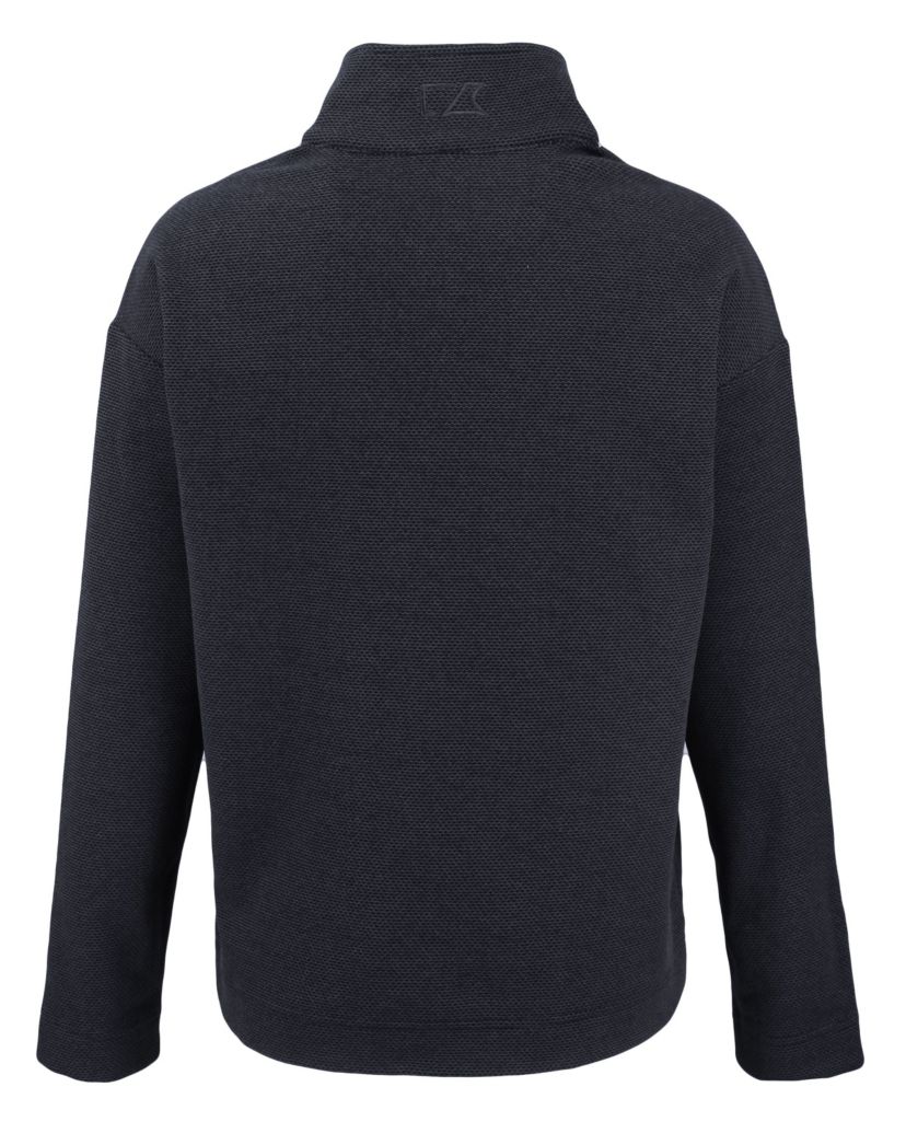 Cutter & Buck Hunts Point Eco Textured Fleece Recycled Womens Snap Pullover