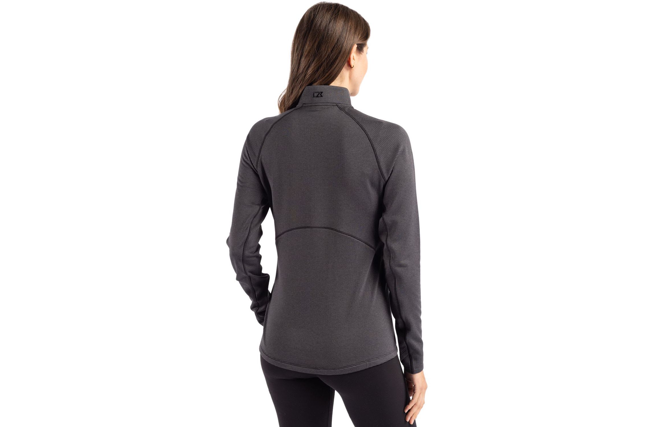 Cutter & Buck Peshastin Eco Fleece Recycled Womens Half Zip Pullover
