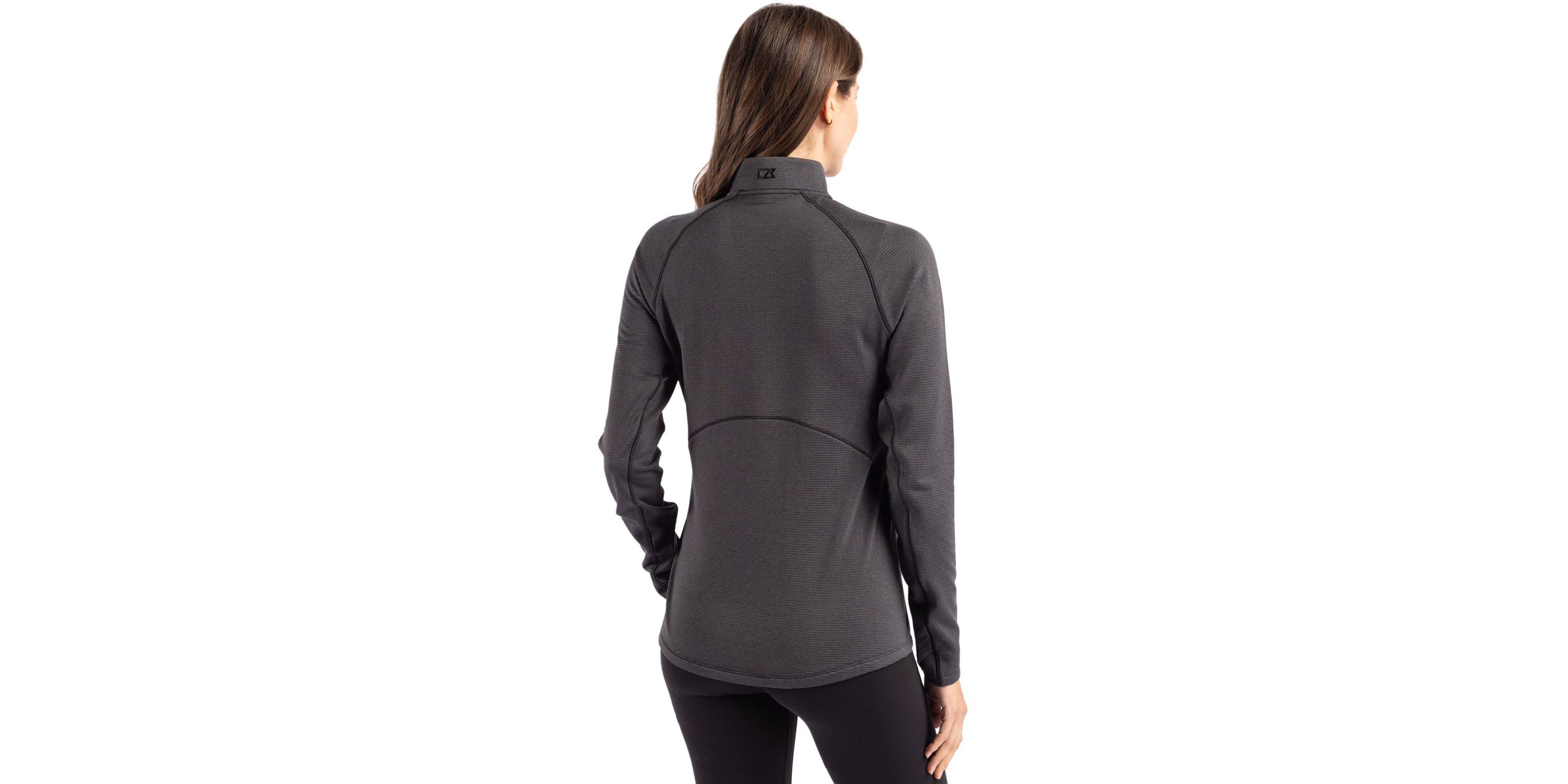Cutter & Buck Peshastin Eco Fleece Recycled Womens Half Zip Pullover