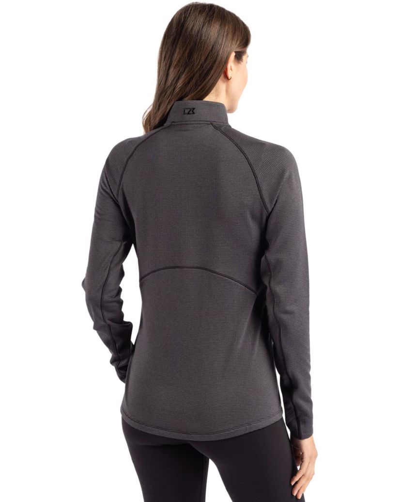 Cutter & Buck Peshastin Eco Fleece Recycled Womens Half Zip Pullover