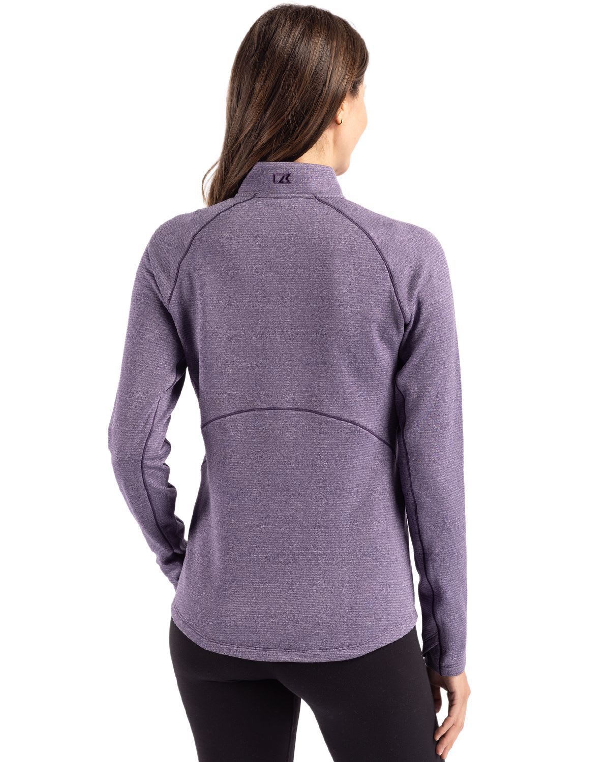 Cutter & Buck Peshastin Eco Fleece Recycled Womens Half Zip Pullover