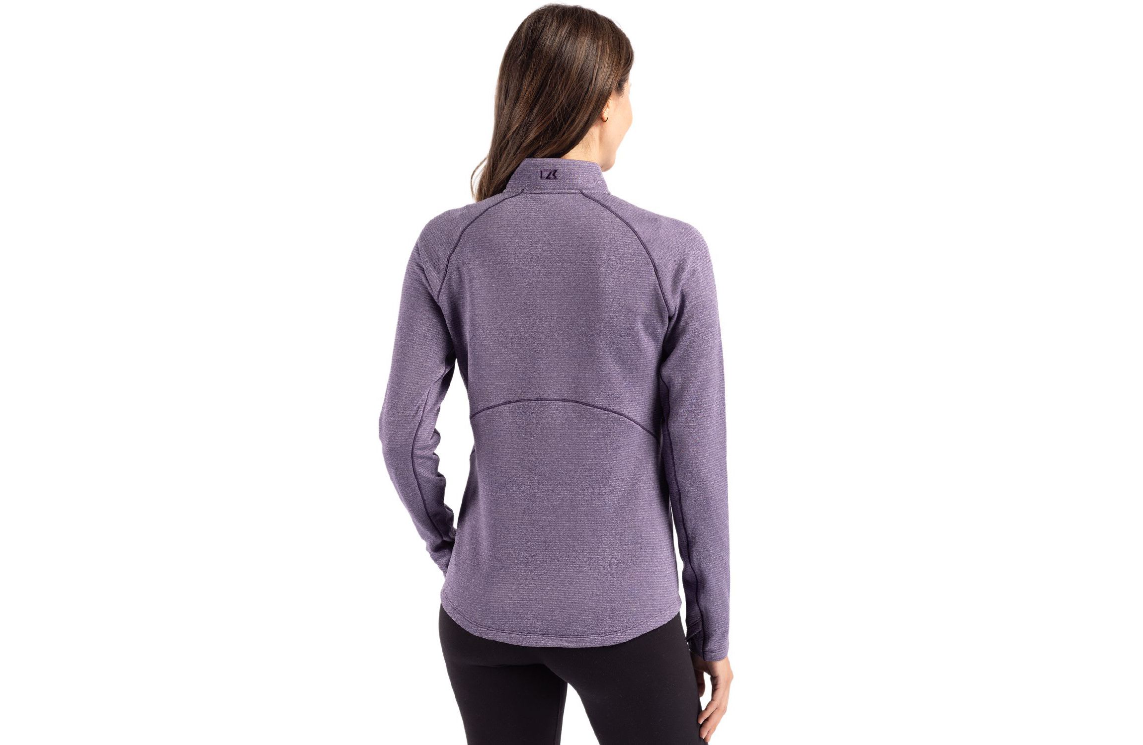 Cutter & Buck Peshastin Eco Fleece Recycled Womens Half Zip Pullover