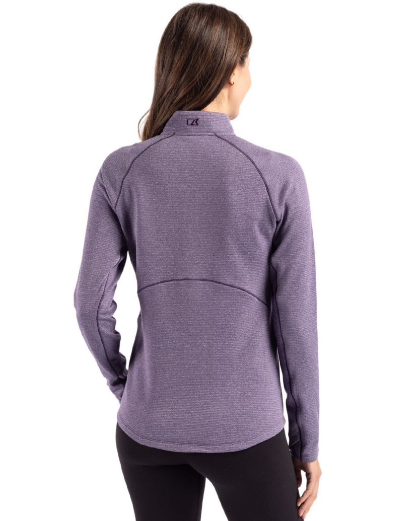 Cutter & Buck Peshastin Eco Fleece Recycled Womens Half Zip Pullover
