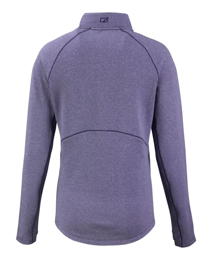 Cutter & Buck Peshastin Eco Fleece Recycled Womens Half Zip Pullover