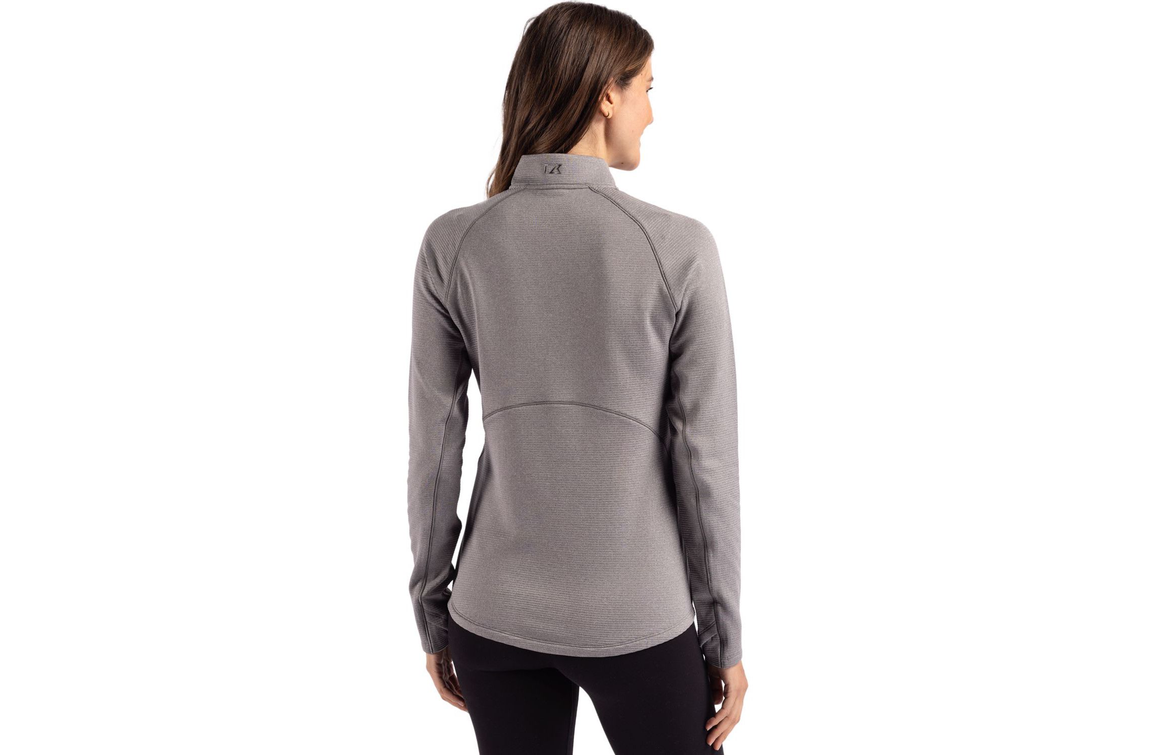 Cutter & Buck Peshastin Eco Fleece Recycled Womens Half Zip Pullover