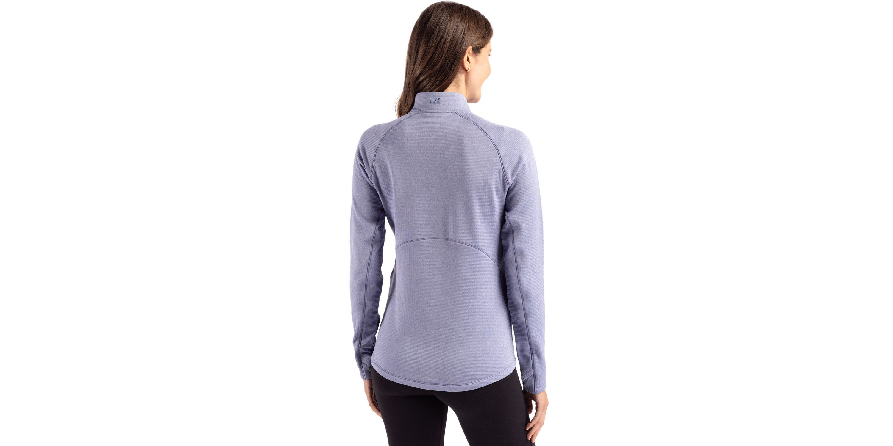 Cutter & Buck Peshastin Eco Fleece Recycled Womens Half Zip Pullover