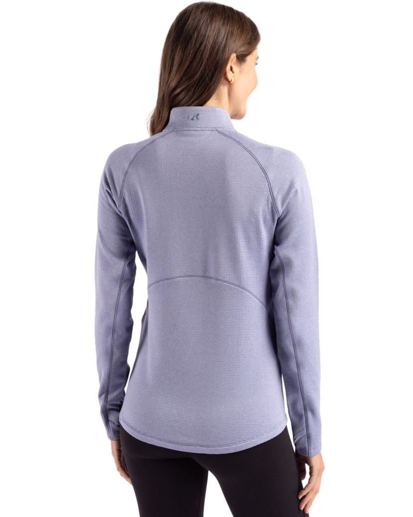 Cutter & Buck Peshastin Eco Fleece Recycled Womens Half Zip Pullover
