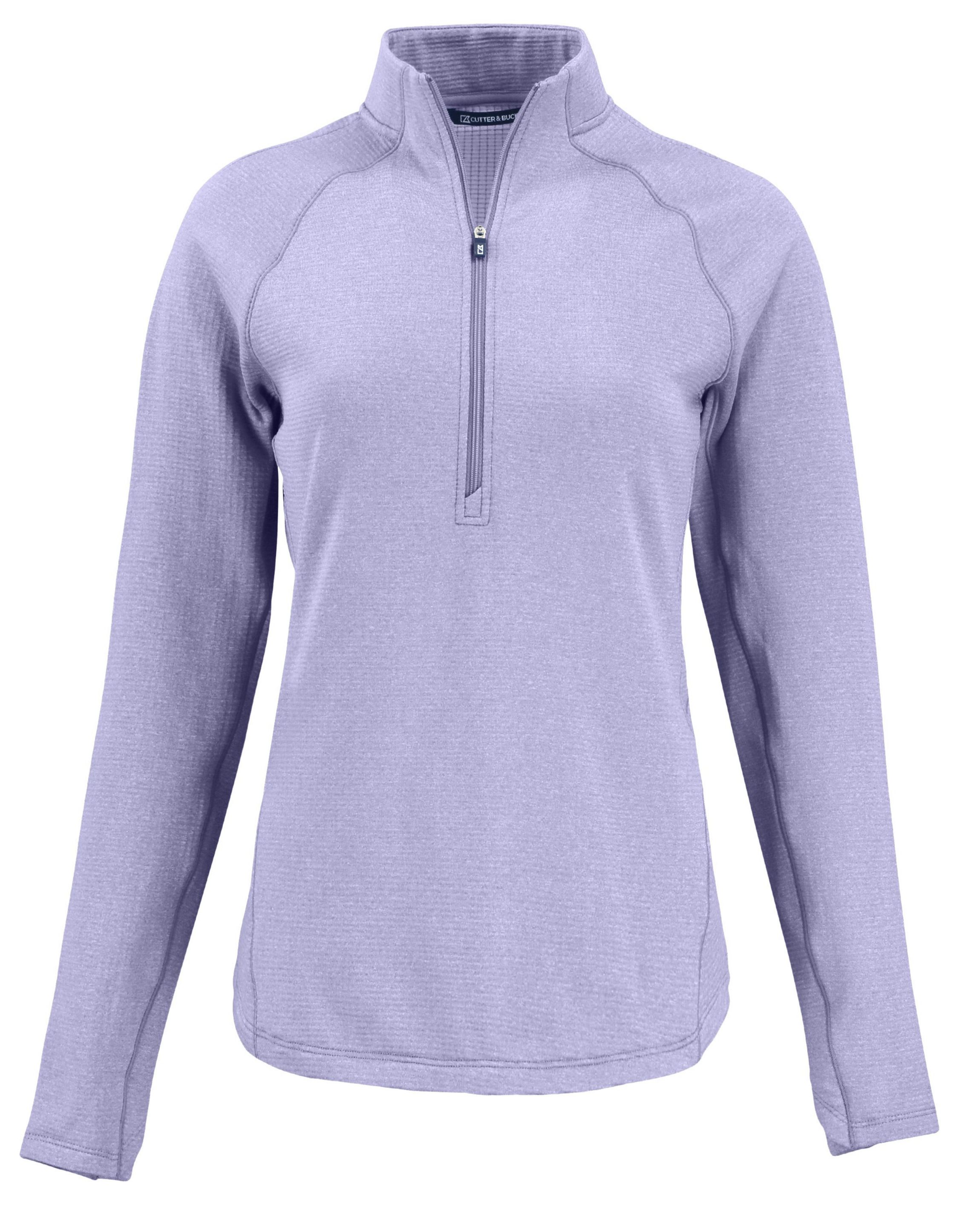 Cutter & Buck Peshastin Eco Fleece Recycled Womens Half Zip Pullover